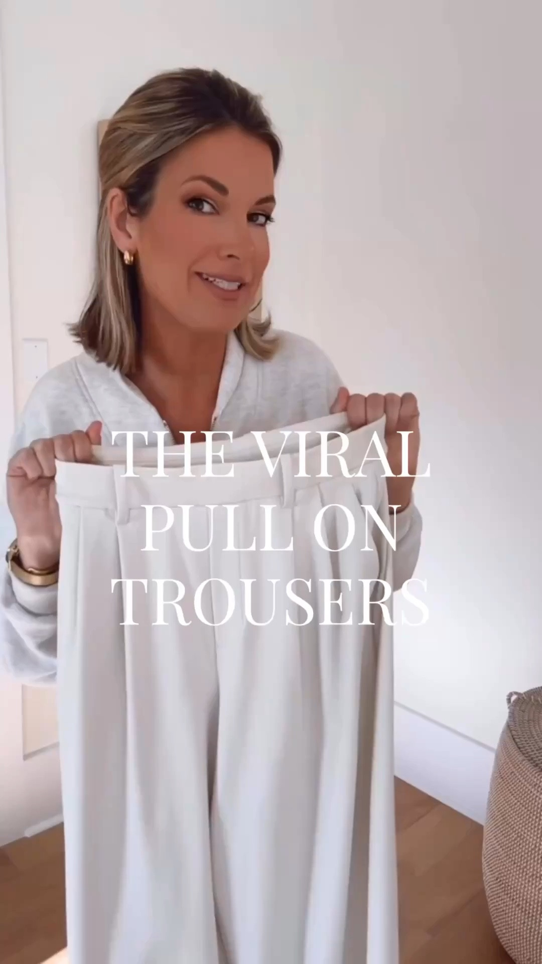 I am 5’11” wearing small 35” inseam in these viral trousers! Pull on waist and great stretch. The material feels similar to leggings.

#LTKOver40 #LTKTall #LTKWorkwear