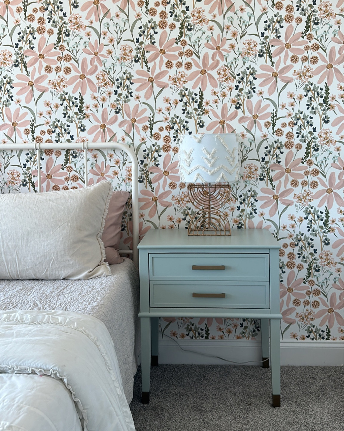 This little girls room is complete with this floral wallpaper from Etsy! Love the modern boho look! 

#LTKhome #LTKstyletip #LTKunder50
