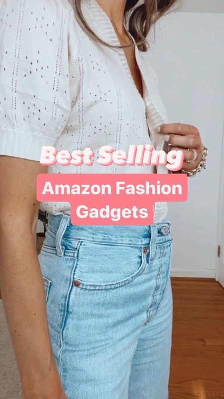 
✨These Best Selling Amazon Gadgets are a must have! 

1. Stitch tool - easily fix low cut shirts, gapping buttons, hem jeans and more! Stitch is temporary and invisible. No sewing skills necessary. 

2. Seamless Shapewear - a must have for your tightest dresses, skirts and activewear!

3. Jeans pin - easily fix jeans that are too big! 

#LTKfindsunder100 #LTKfindsunder50 #LTKstyletip