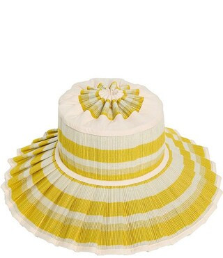 Lorna Murray South Beach Capri Maxi Pleated Sun Hat | Dillard's | Dillard's