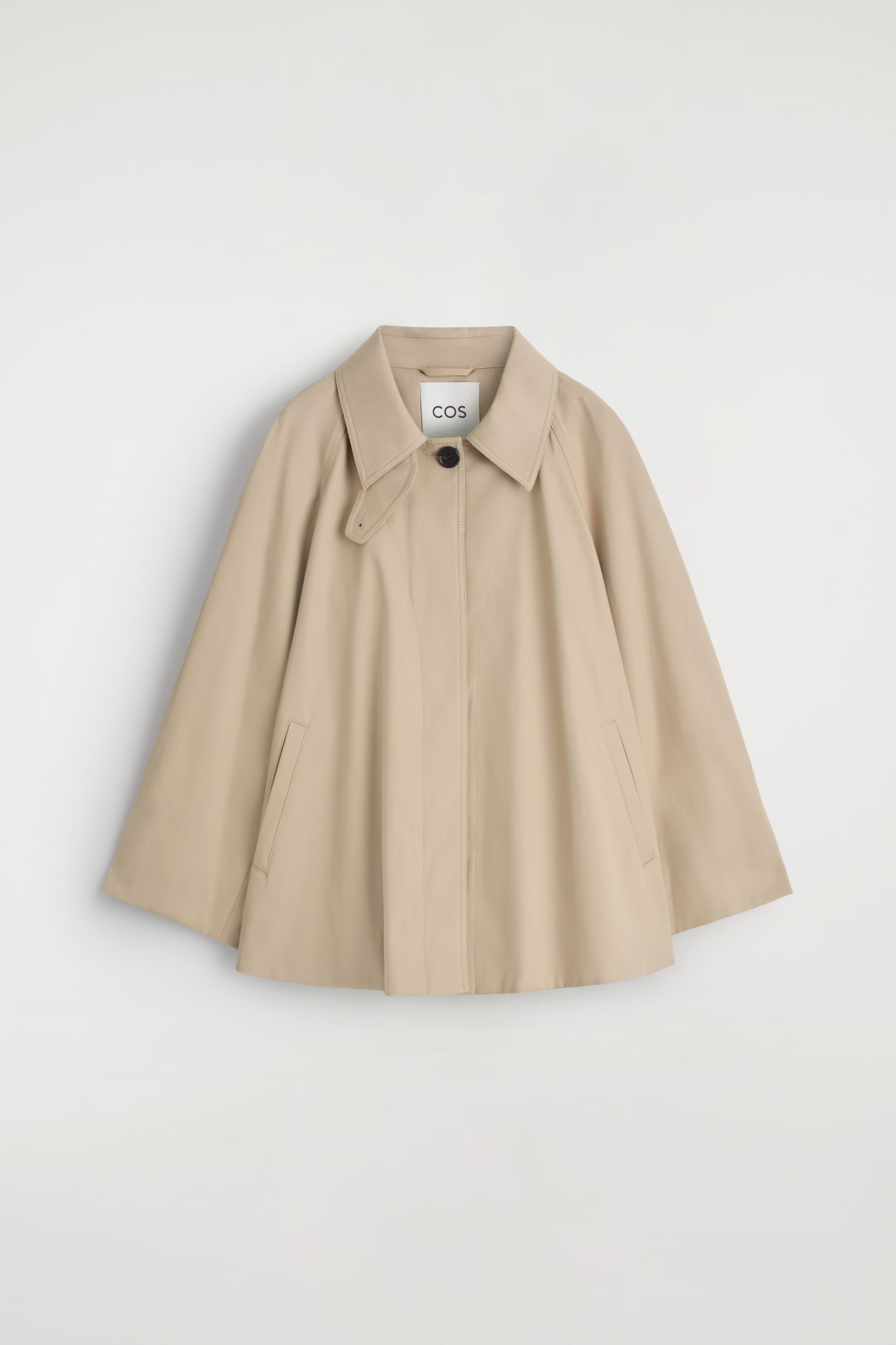 A-LINE TRENCH JACKET - BEIGE | COS | COS (EU)