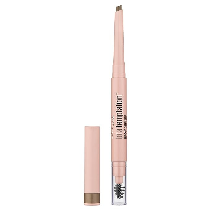 Maybelline Total Temptation Eyebrow Definer Pencil, Blonde, 1 Count | Amazon (US)