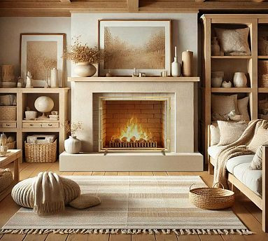 Sinclair Single Panel Firescreen | Pottery Barn (US)