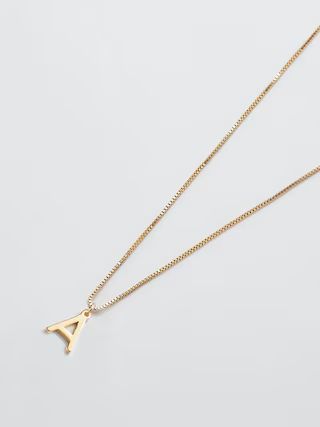 Gold Dainty Initial Necklace | Gap (US)