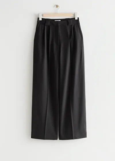 Relaxed Press Crease Trousers | & Other Stories US