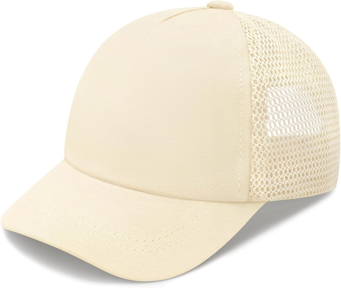 qikqik Baby Baseball Cap Toddler Baseball Hat with Mesh Infant Sun Hat UPF 50+ Baby Ball Cap Todd... | Amazon (US)
