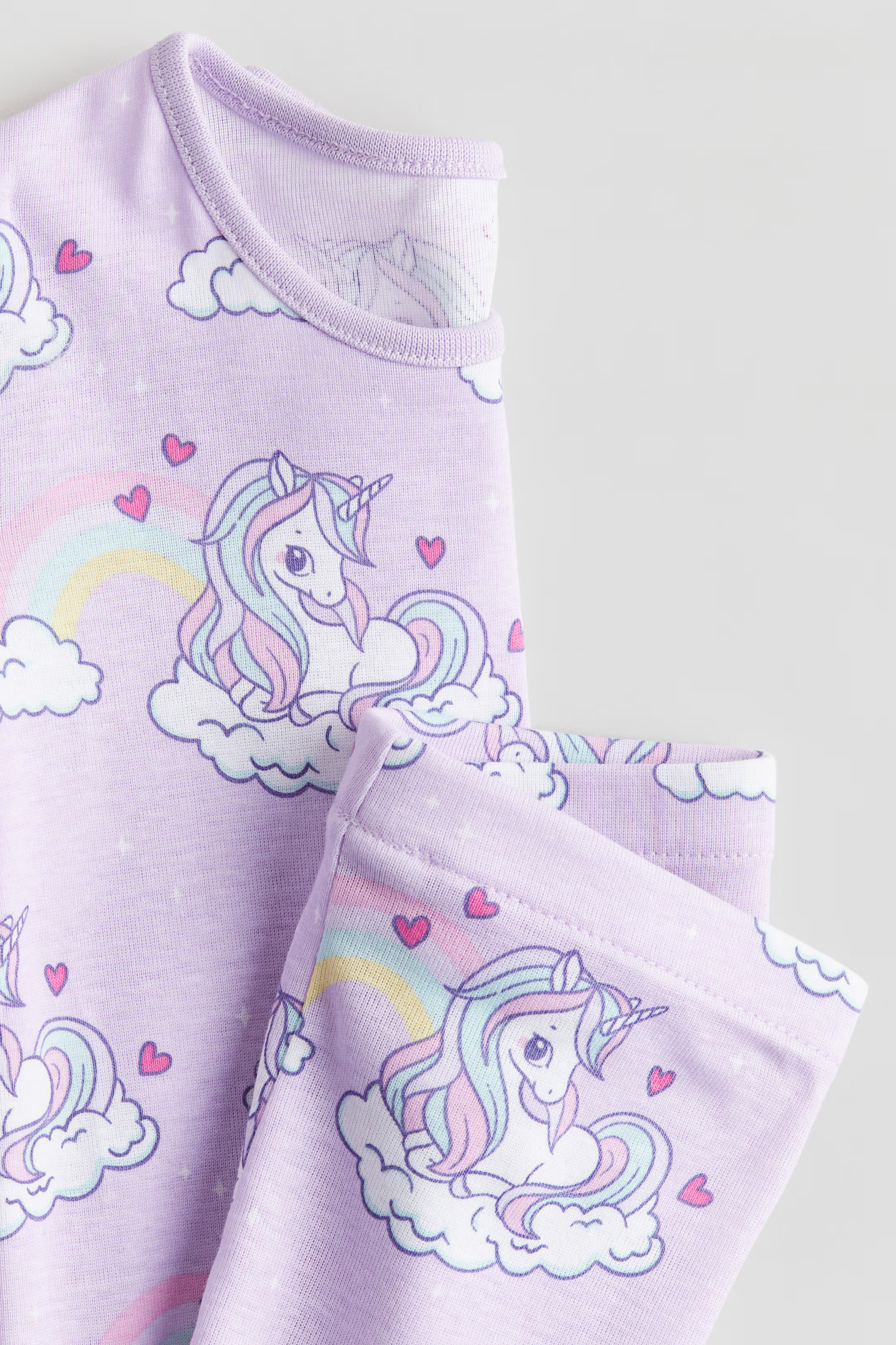 Snug Fit Printed Cotton Pajamas | H&M (US + CA)