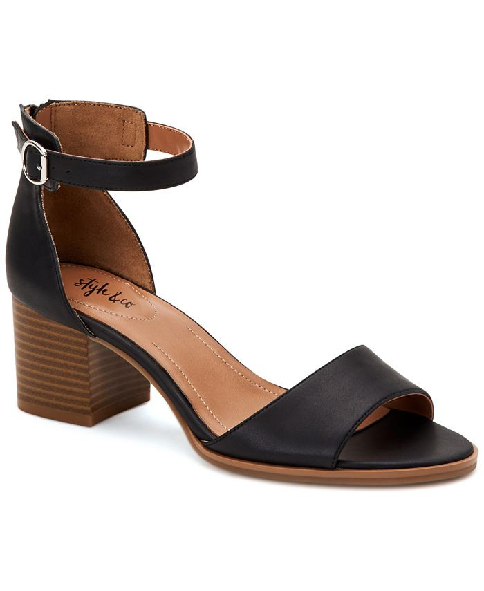 Style & Co Katerinaa Two-Piece Dress Sandals, Created for Macy's & Reviews - Sandals - Shoes - Ma... | Macys (US)