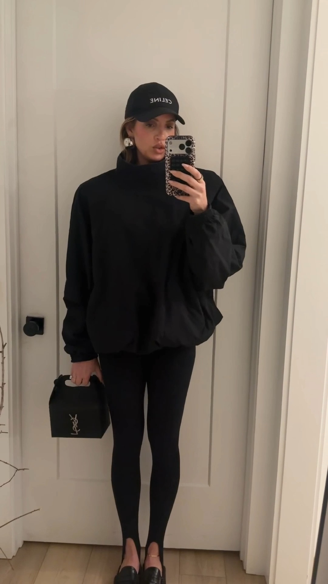 So the parka is from Frankie shop, but I linked some similar looking ones below. I actually just bought the green one I linked. I bought that one in a medium. I’m wearing a small in the leggings. Loafers run tts. I love that these have a collapsible heel because you can wear them two different ways so it’s like basically two shoes in one.

#LTKdayinmylife #LTKootd #LTKgrwm