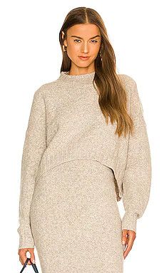 SNDYS Late Lunch Sweater in Stone from Revolve.com | Revolve Clothing (Global)