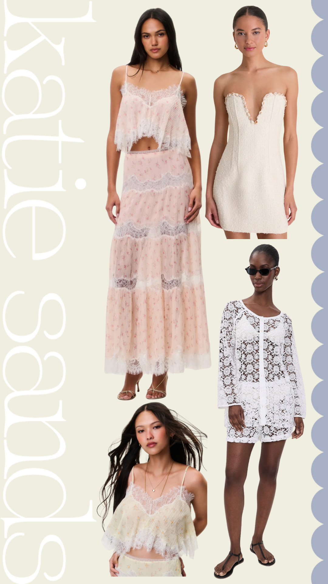 Bridal looks from the weekend! ✨🌸🦢

Bridal style
LoveShackFancy
Crochet coverup
White coverup
Shell-trim dress
Summer dress
Matching set

#LTKootd #LTKSeasonal #LTKWedding