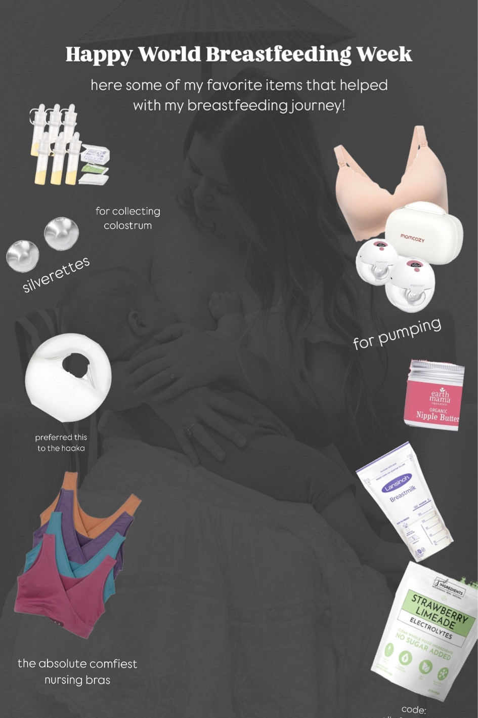 happy world breastfeeding week! Here are some things that have helped me along the way (plus a lactation consultant 🤱🏼)

#LTKBump #LTKBaby #LTKKids