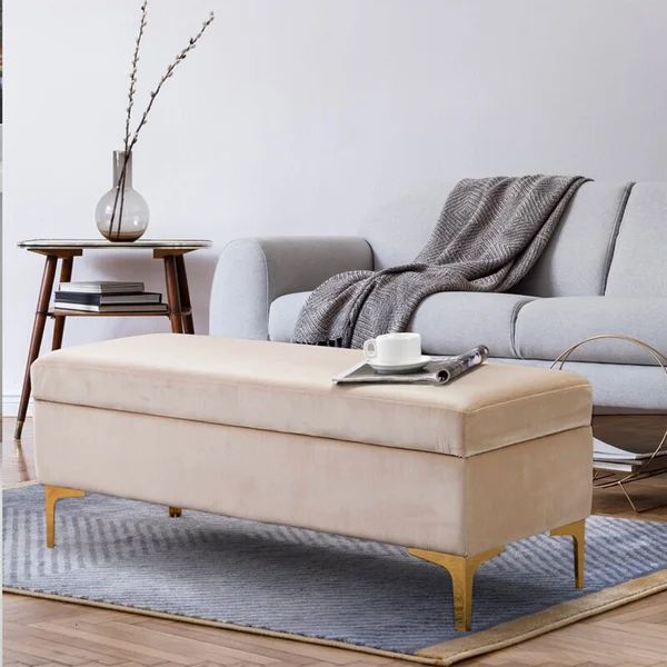 Garraway Upholstered Flip Top Storage Bench | Wayfair North America