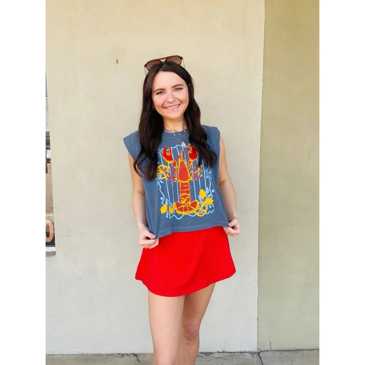 Lobster Life Muscle Tee | Southern Roots Clothing Co.