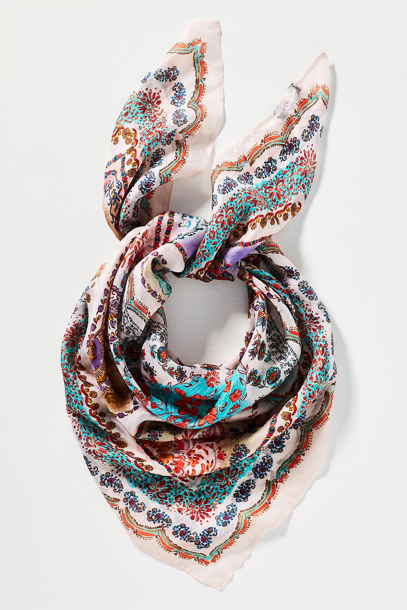 Vismaya Silk Headscarf | Anthropologie (US)