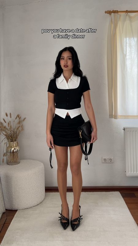 black & white date outfit 🖤

#LTKSeasonal #LTKstyletip #LTKeurope