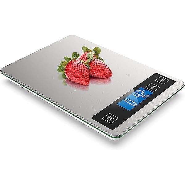 Nicewell Food Scale, 22lbs Digital Kitchen Grey Stainless Steel Scale Weight Grams and oz for Coo... | Amazon (US)