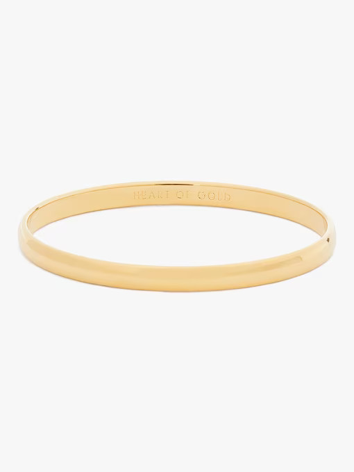 Heart Of Gold Idiom Bangle | Kate Spade (US)