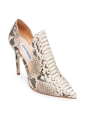 Steve Madden - Dolly Cutout Snake Print Booties | Lord & Taylor
