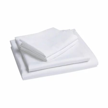 Better Homes & Gardens 300 Thread Count 100% Cotton Wrinkle Resistant Sheet Set, King White | Walmart (US)
