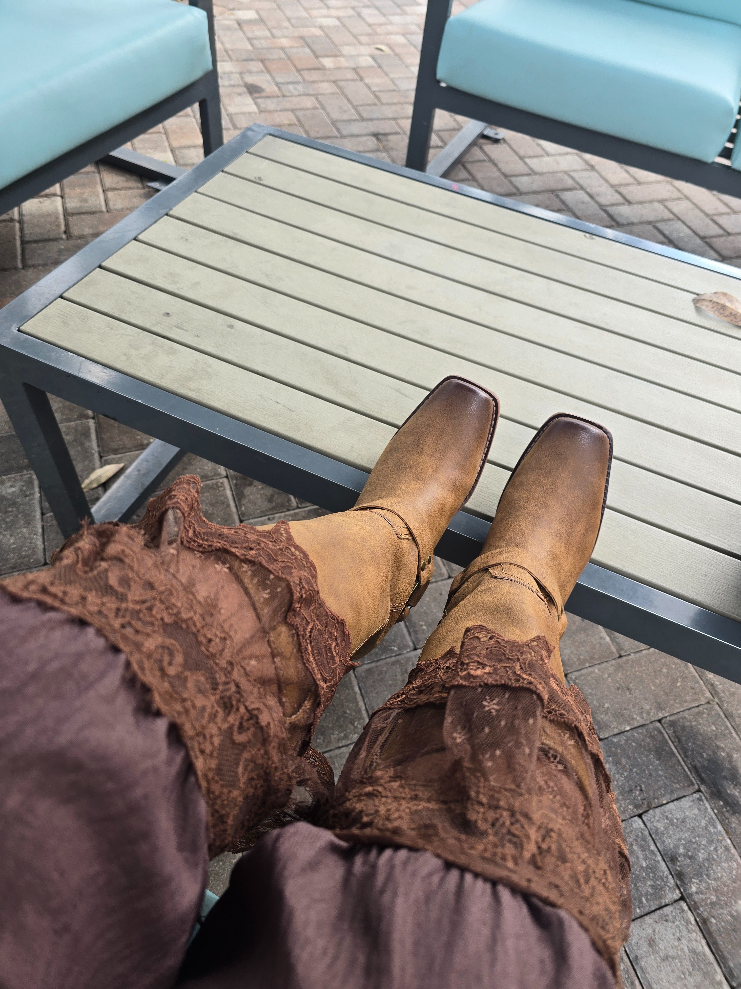 Frye boots true to size. I am wearing a size medium for the amazon lace bloomer pants 

#LTKootd #LTKdayinmylife