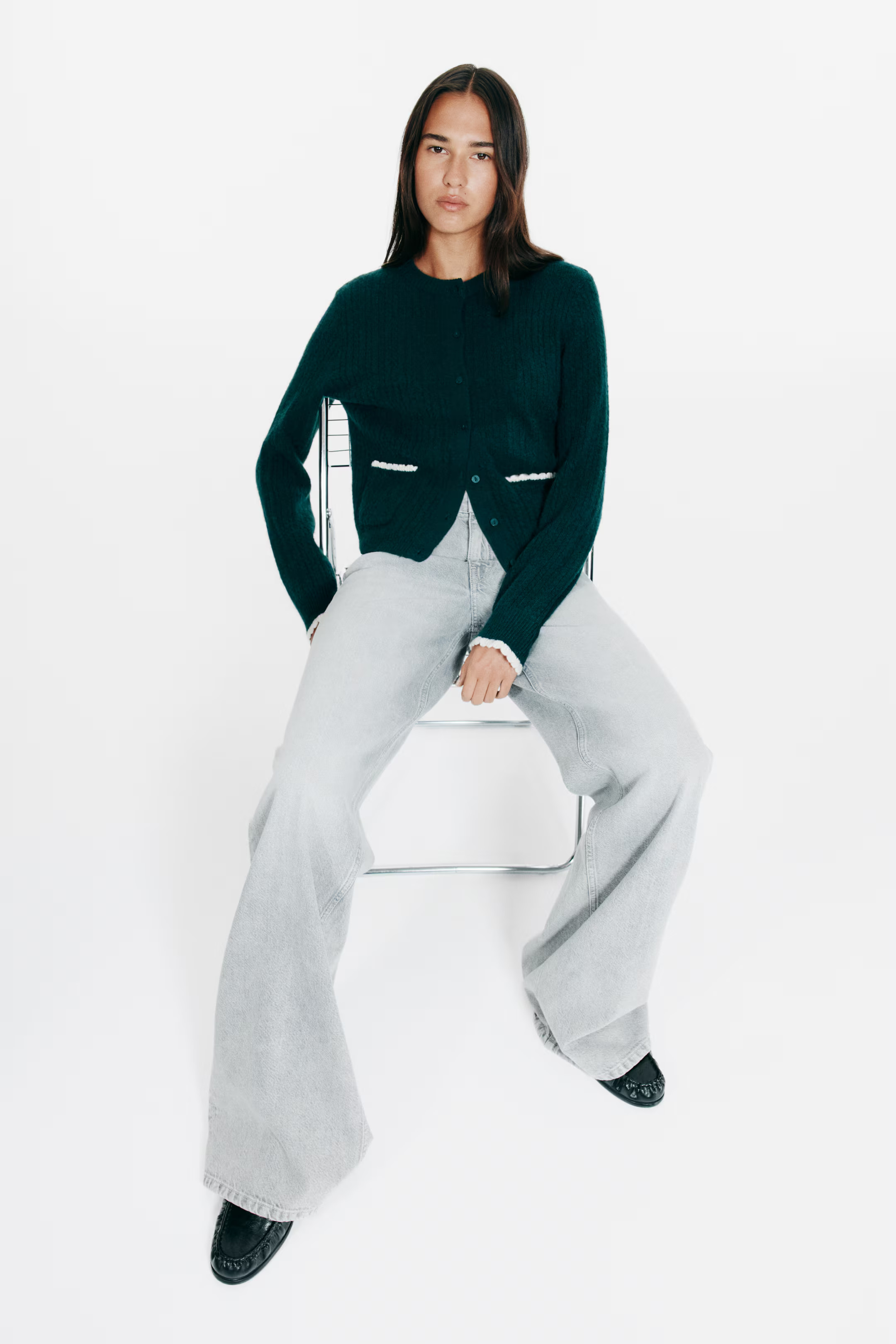 Cable-Knit Cardigan | H&M (US + CA)