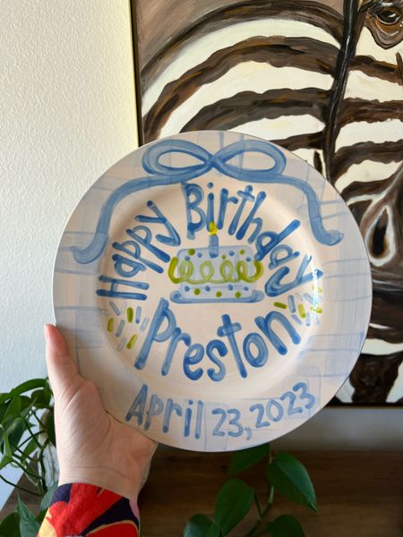 Birthday plate / decorative birthday plate / baby birthday / first birthday 

#LTKkids #LTKbaby #LTKfamily