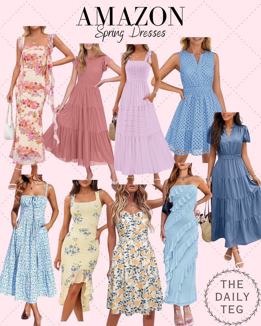 Spring dresses that are too good to pass up 🌷✨
From florals to soft pastels and flowy midi/maxi styles — these Amazon finds are perfect for Easter, weddings, baby showers, or everyday spring outfits. Affordable, flattering, and easy to style 💕

#LTKspring #AmazonFinds #SpringStyle


#LTKTall #LTKSpringSale #LTKWedding