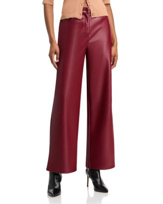 Adler Faux Leather Pants | Bloomingdale's (US)