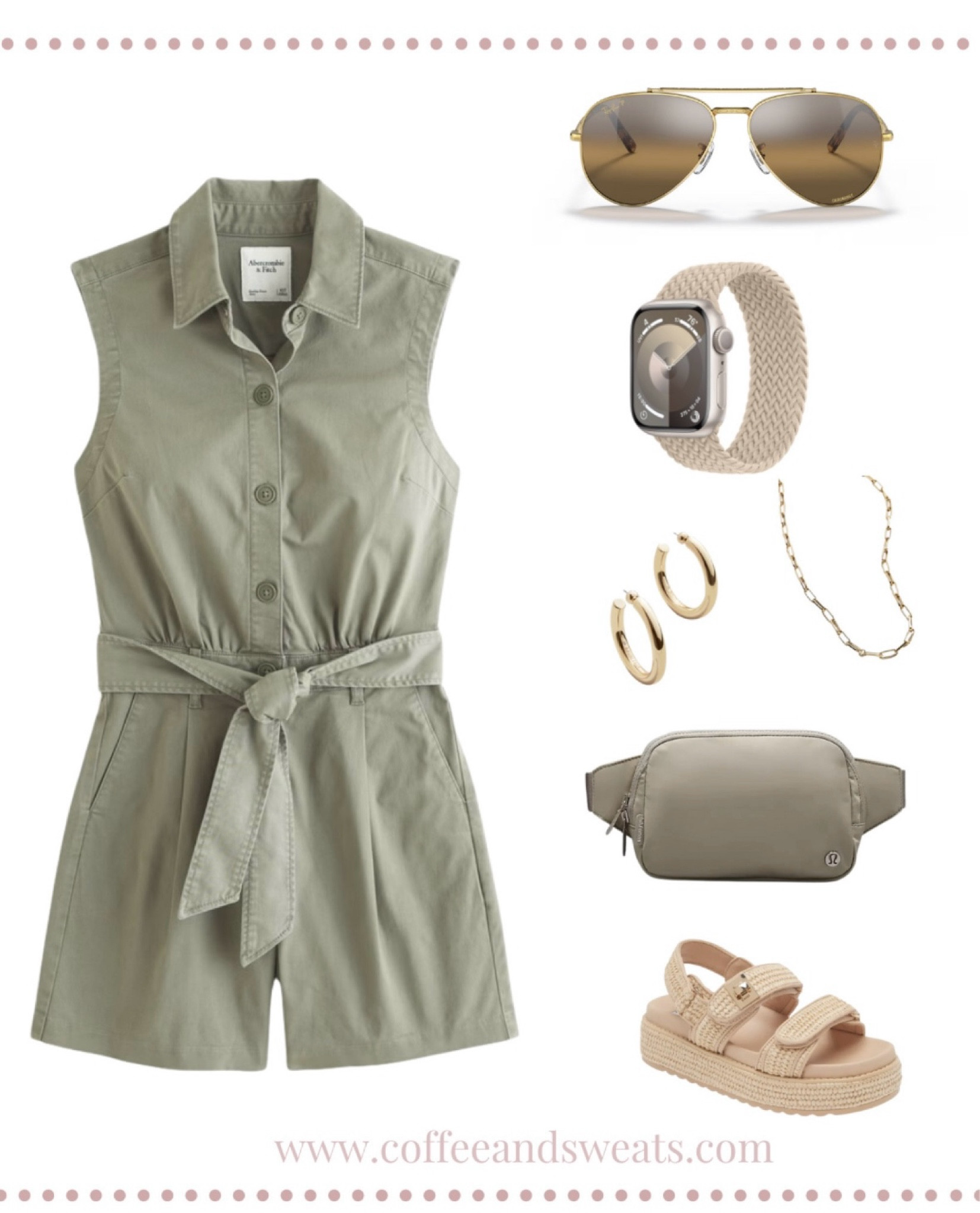 Abercrombie and Fitch Utility Romper now on sale! #abercrombie

#LTKSummerSales #LTKFindsUnder100 #LTKSeasonal