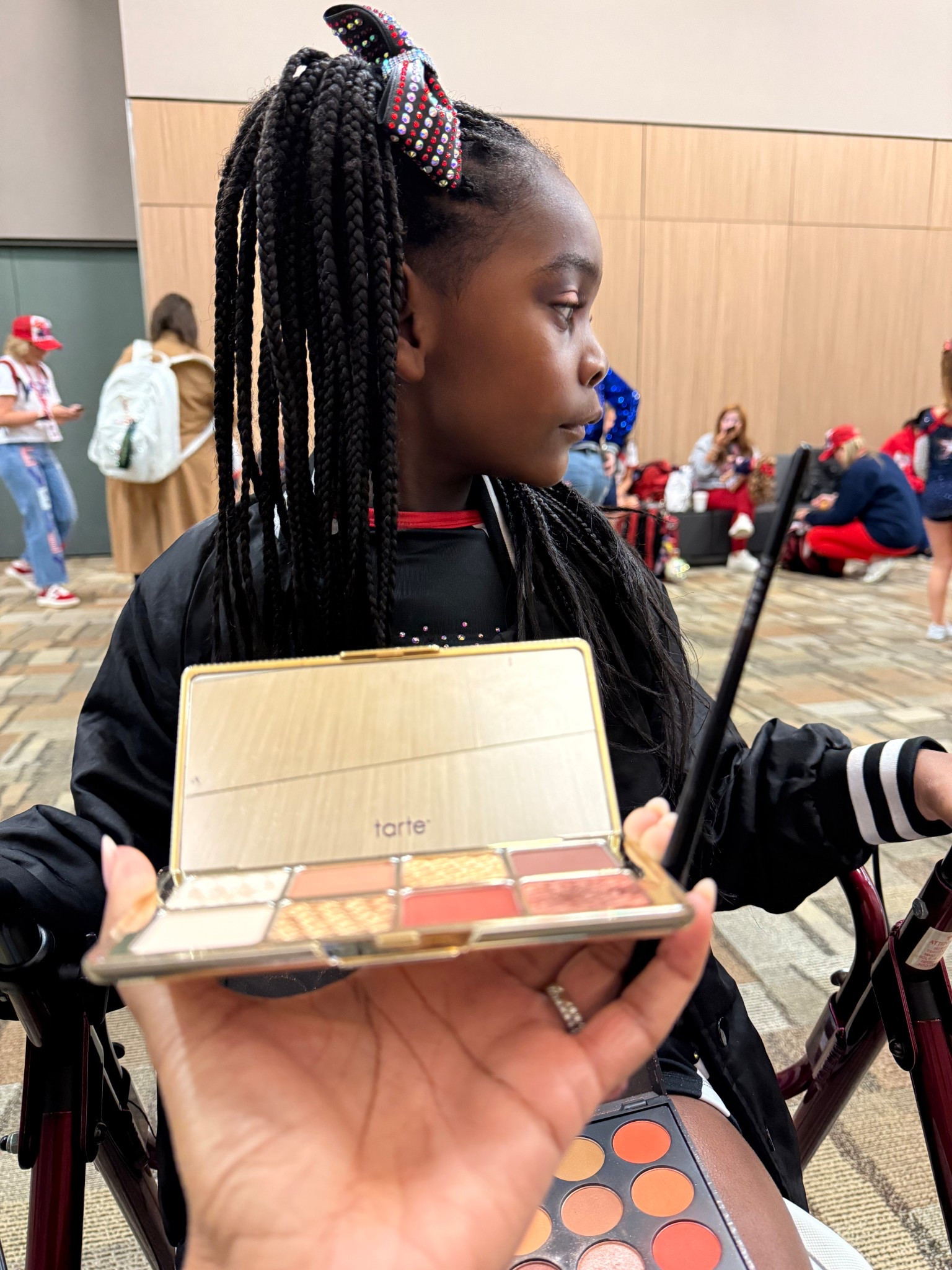 What I use to do Averi's cheer makeup, tarte eyeshadow 

#LTKBeauty #LTKStyleTip