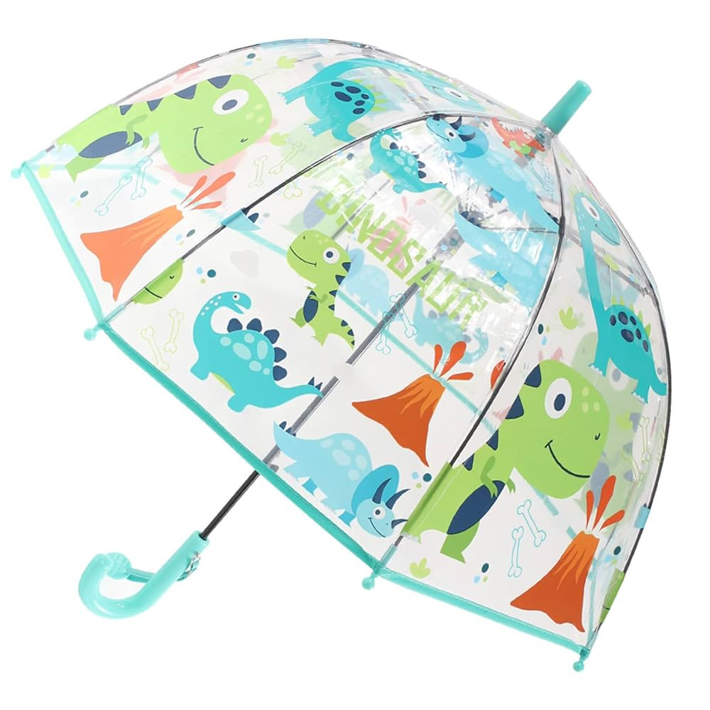 MRTLLOA Kids Clear Bubble Umbrella with an Easy Grip Curved Handle, Safety Transparent Dome Bubbl... | Amazon (US)