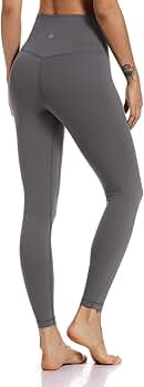 Hawthorn Athletic 7/8 Length Women's Essential High Waist Yoga Pants Slimming Active Ankle Leggin... | Amazon (US)