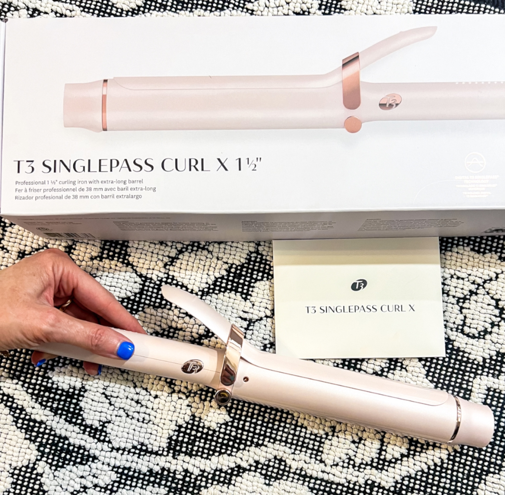 T3 Singlepass curling iron on sale!  And new color satin pink!  

#LTKbeauty #LTKsalealert #LTKover40