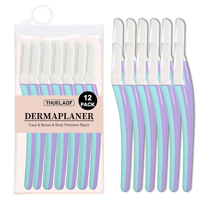 Face Razors for Women, Dermaplane Razor for Women Face, Eyebrow Razor, Dermaplaning Tool, Skin Sa... | Amazon (US)