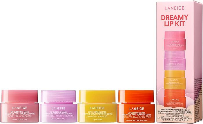 LANEIGE Lip Sleeping Mask: Nourish, Hydrate, Vitamin C, Murumuru & Shea Butter, Antioxidants, Fla... | Amazon (US)