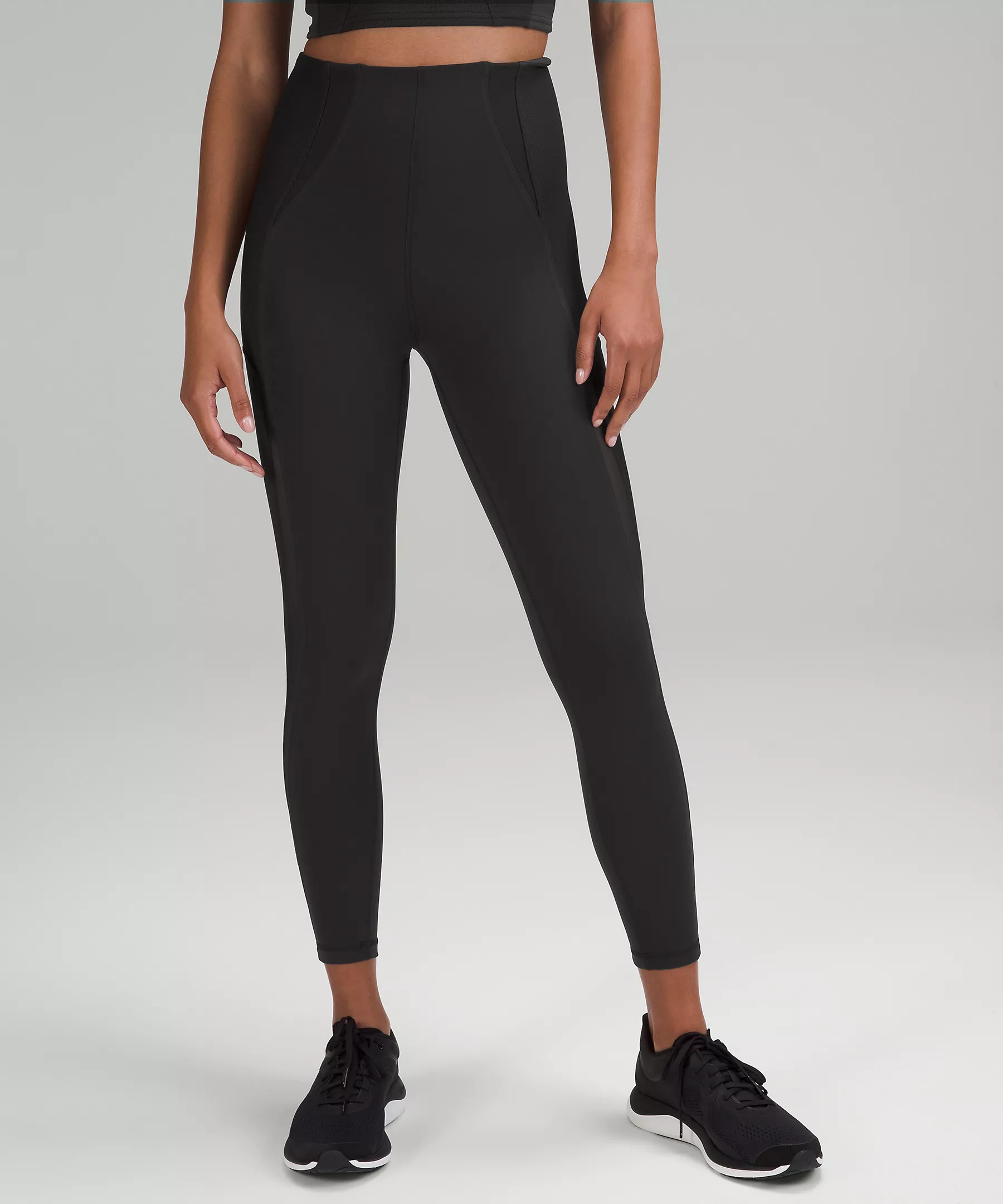 Everlux and Mesh Super-High-Rise Training Tight 25" | Women's Leggings/Tights | lululemon | Lululemon (US)