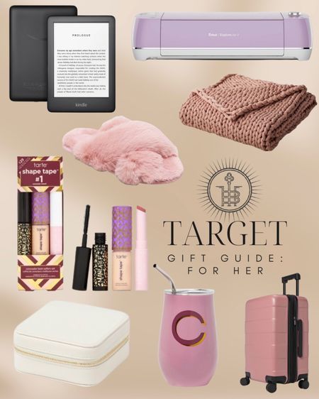 @target has so many awesome gifts for any woman in your life! #TargetPartner from cozy slippers to a book reader, and even the coolest Cricket machine, Target has you covered! @targetstyle #target

Gift guide, gift for her, slippers, holiday gift, Christmas gift, jewelry storage, monogram, personalized gifts, books, lover, travel, gift, 

#LTKstyletip #LTKbeauty #LTKGiftGuide
