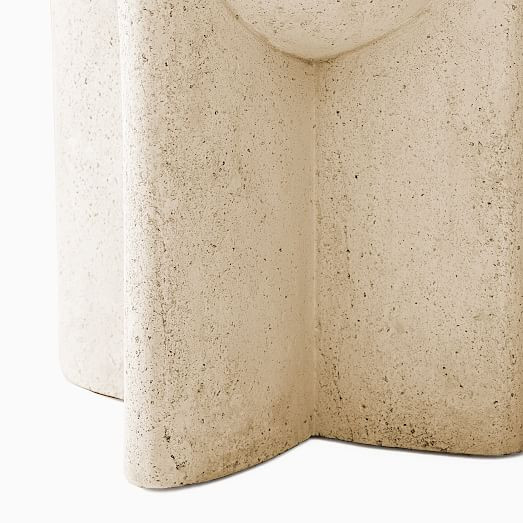 Monti Lava Stone Side Table | West Elm (US)