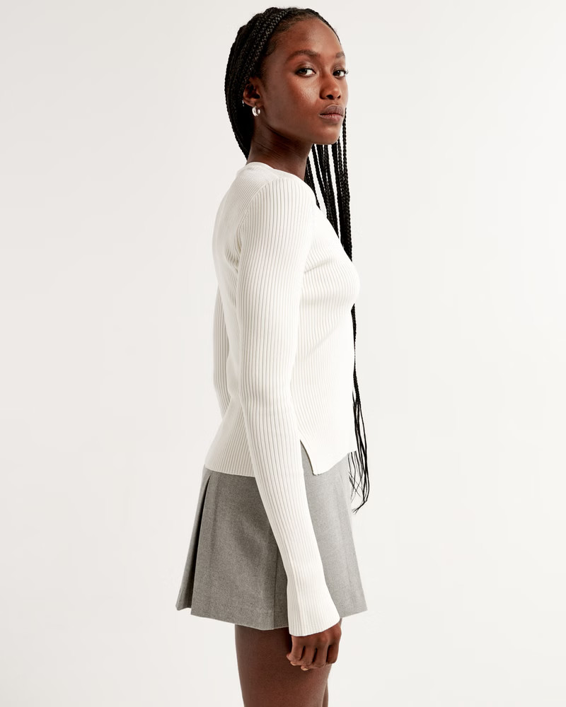 Women's Pleated Brushed Suiting Mini Skort | Women's Bottoms | Abercrombie.com | Abercrombie & Fitch (US)