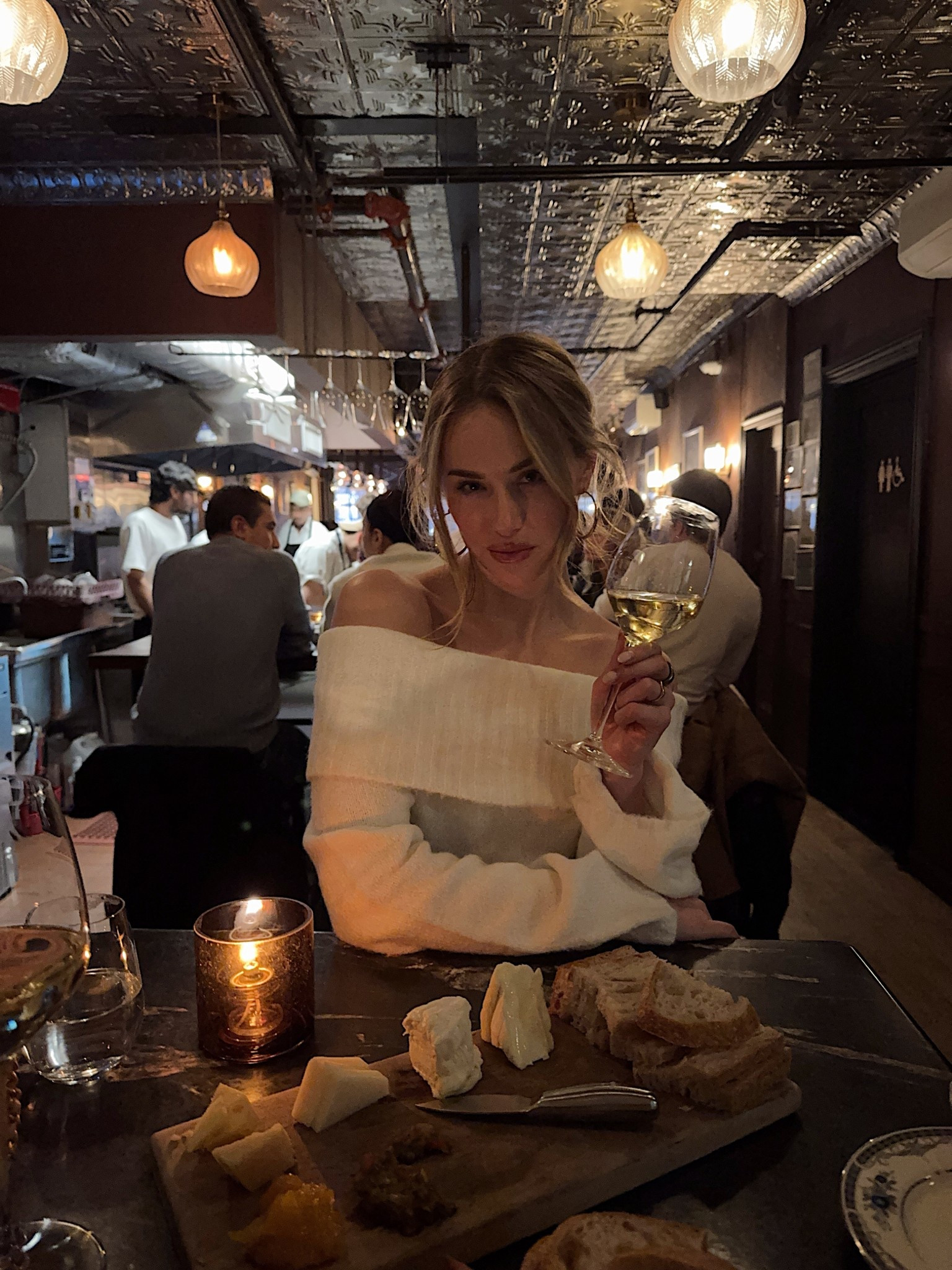 Perfect sweater for a cozy wine night out in nyc 

#LTKootd