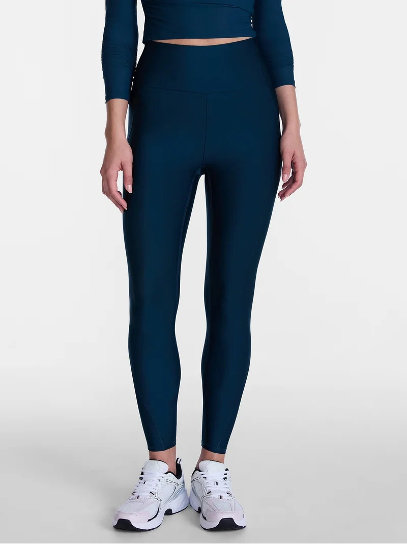 Avia Women's and Women's Plus Shine Leggings, 27" Inseam, Sizes XS-4X | Walmart (US)