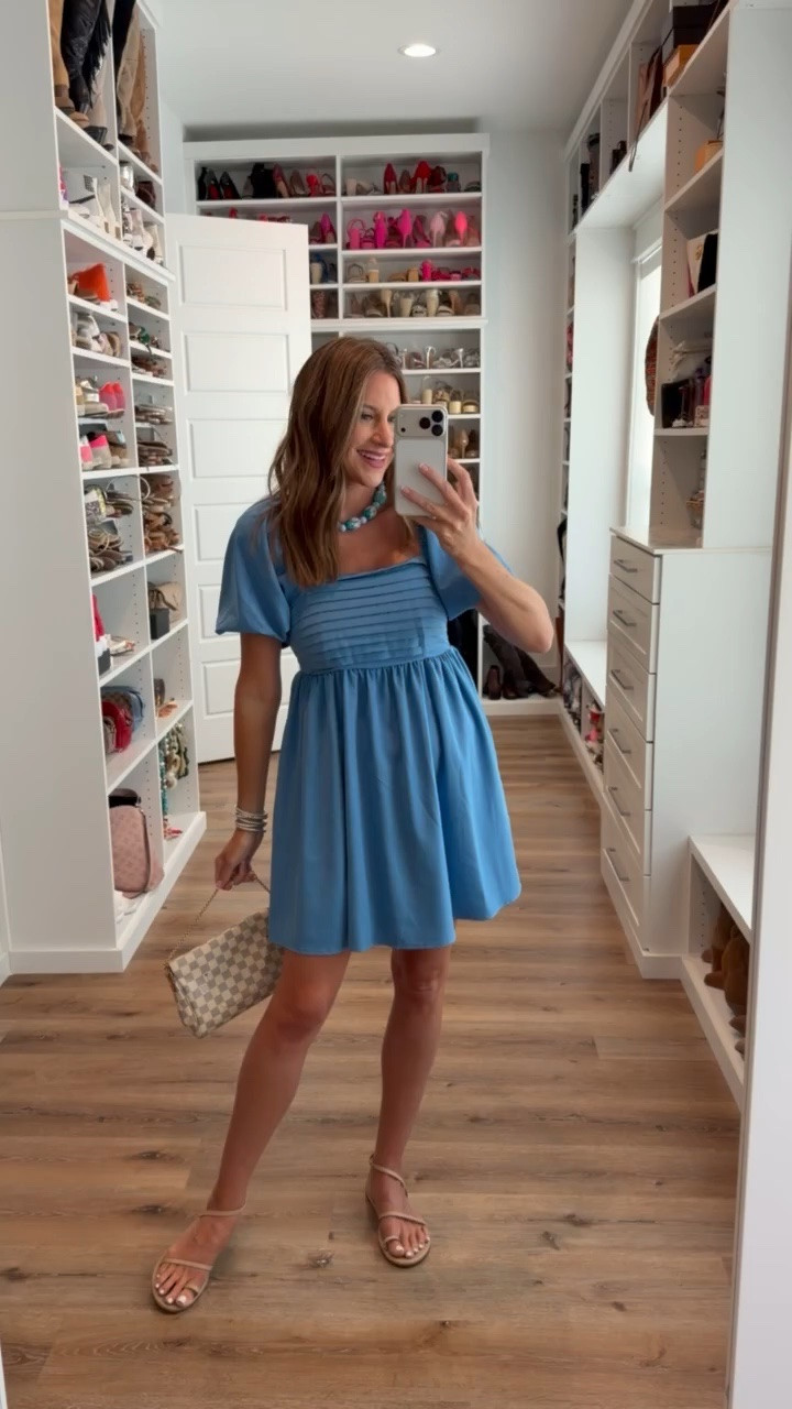 In a small dress, necklace, sandals and accessories - fits tts.

#LTKootd #LTKgrwm #LTKSeasonal