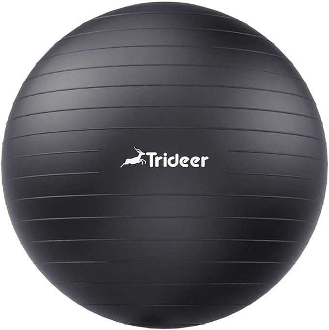 Trideer Yoga Ball Exercise Ball for Working Out, 5 Sizes Gym Ball, Birthing Ball for Pregnancy, S... | Amazon (US)