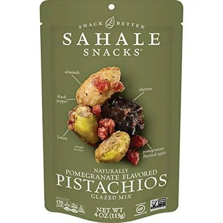 Sahale Snacks Pomegranate Flavored Pistachios Glazed Mix, 4 Ounces | Walmart (US)