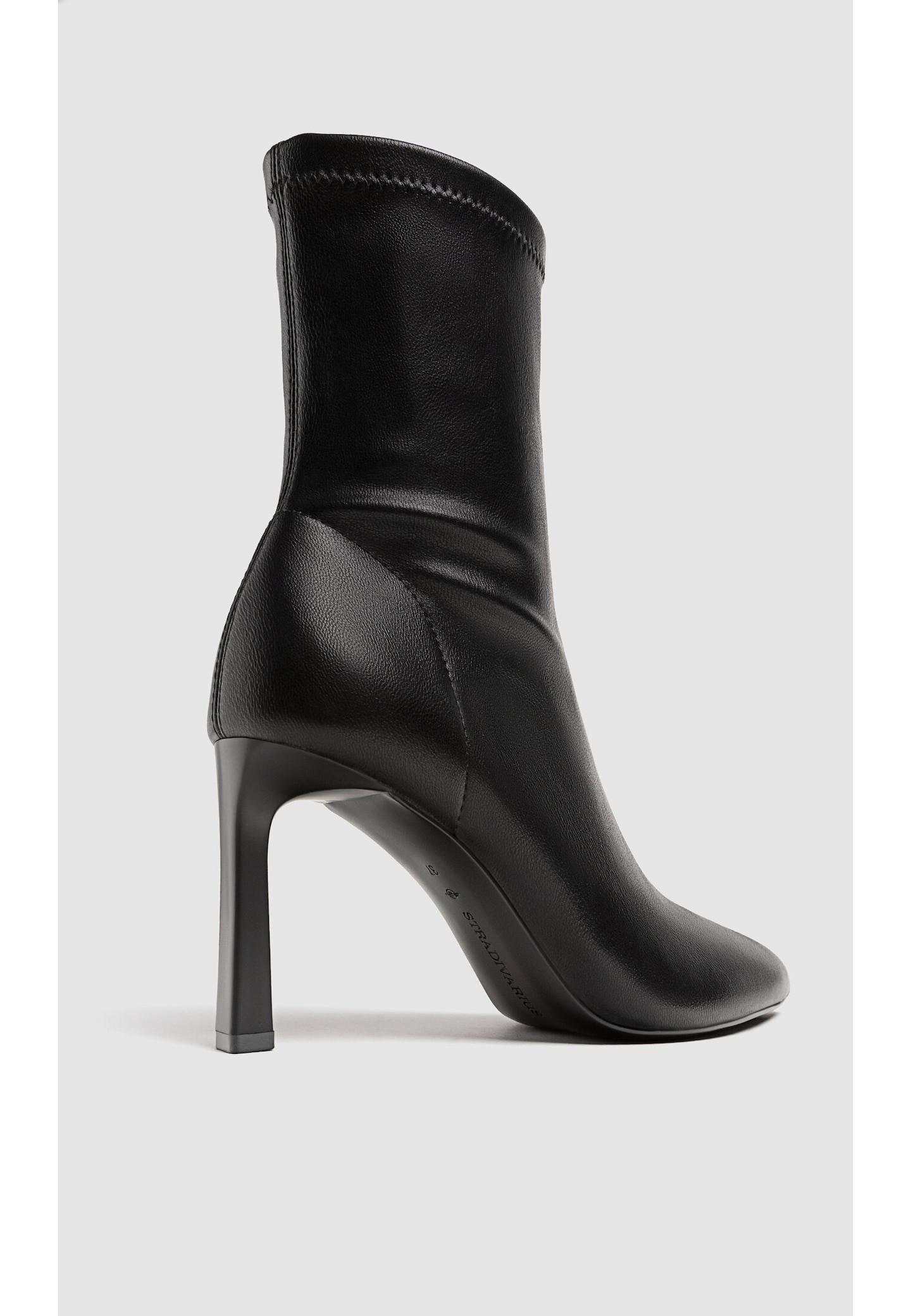 Stretch high-heel ankle boots - Women's fashion | Stradivarius United Kingdom | Stradivarius (UK)