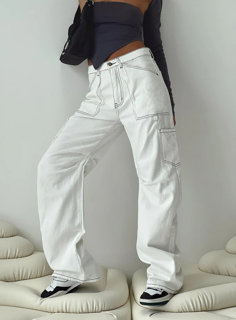 Miami Vice Pants White | Princess Polly US