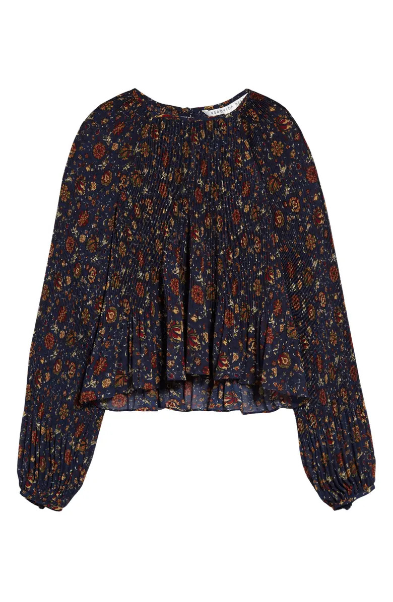 Lewin Floral Blouse | Nordstrom