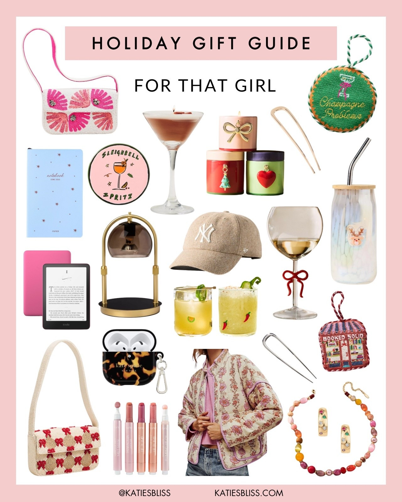 Holiday gift guide for that girl 💖
Amazon + Target + Anthro finds for the gals! ✨

Anthropologie. Icon glasses. Candle. Beaded bag. Candle warmer. Tarte. Kate spade. Kindle. Beaded necklace. Wine glass. Trendy. 



#LTKHoliday #LTKGiftGuide #LTKFindsUnder100