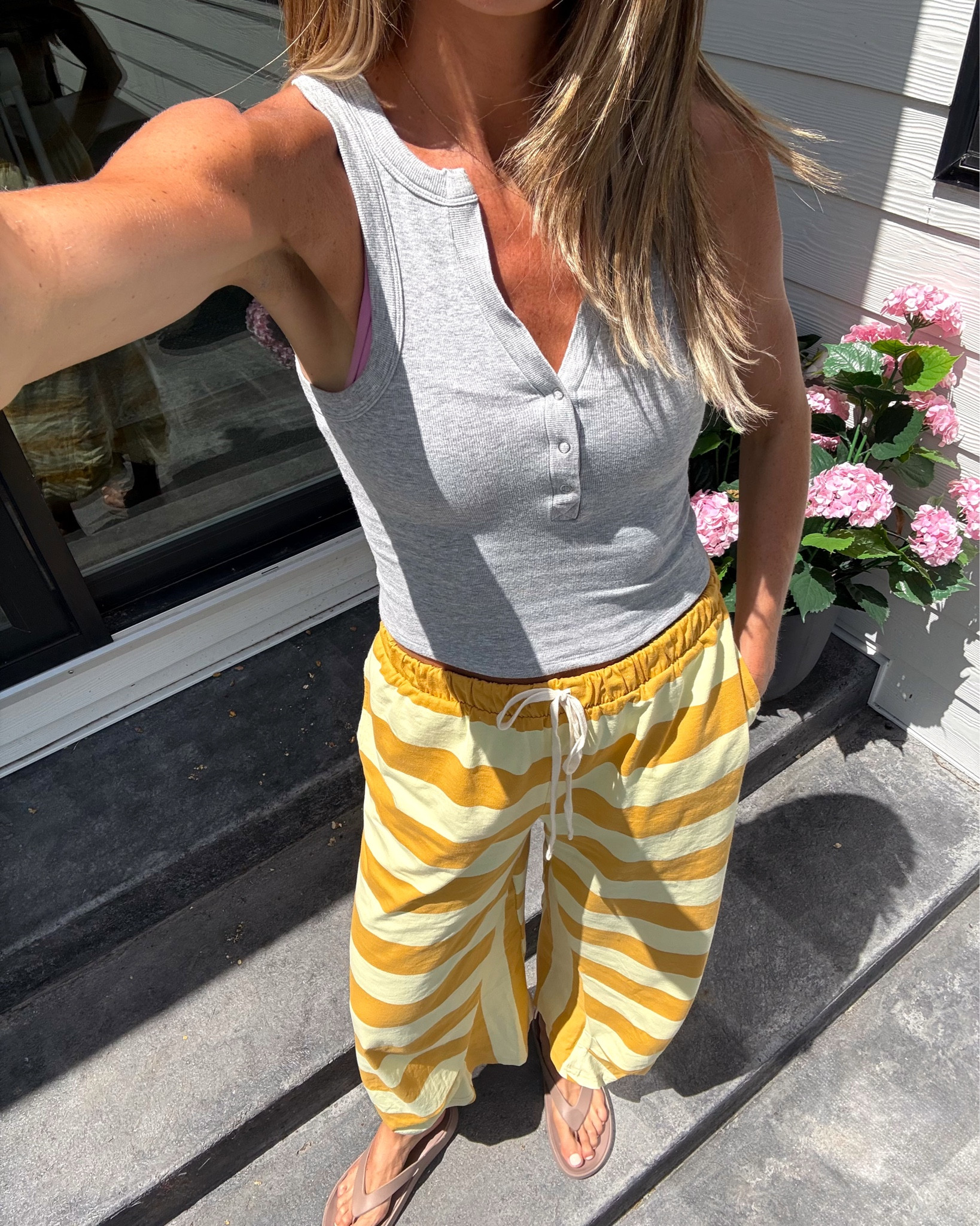 Spring outfit today as a postpartum toddler mom! Sized down to small in pants



Free people, FP movement, drawstring pants, stripes 

#LTKmomlife #LTKootd #LTKdayinmylife